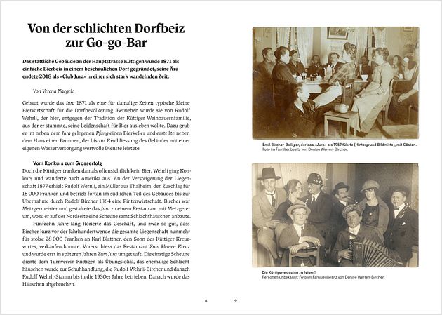 Küttigen erzählt: Restaurant Jura