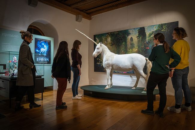 Museum Aargau: 10 Museen zu 2000 Jahre Geschichte - Ausstellung Einhorn auf dem Schloss Lenzburg